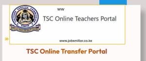 TSC Online Teachers Portal