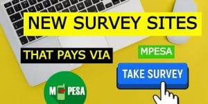 Online surveys in Kenya that pay through M-pesa