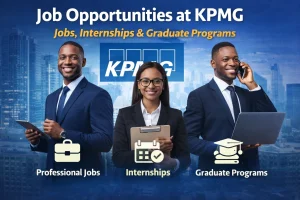 Job Opportunities at KPMG