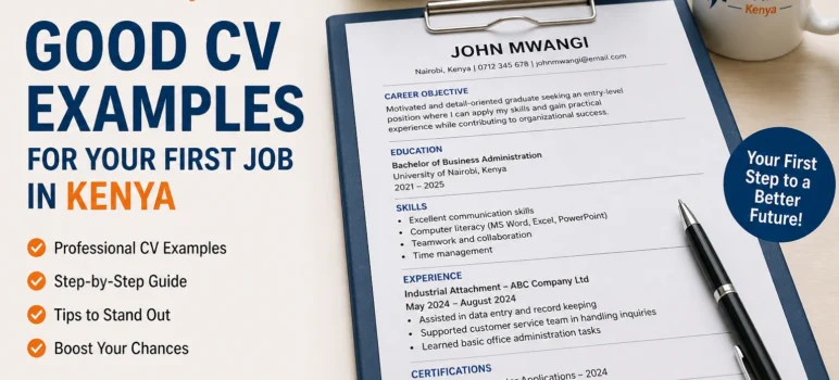 Good CV Examples for Your First Job in Kenya